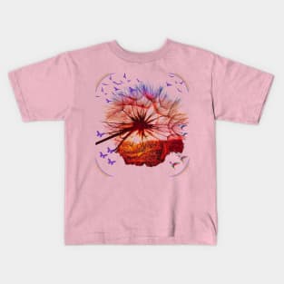 Some Seeds Blow In The Wind Kids T-Shirt